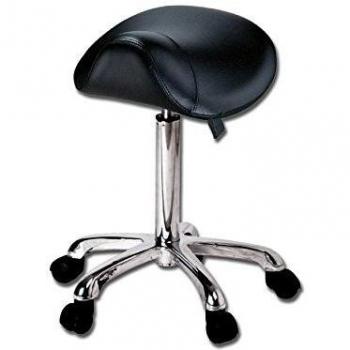 La Empresa GIMA 45250 Taburete Ergo, Color Negro