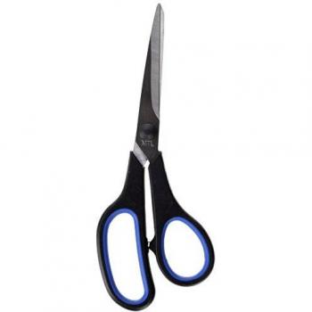 MTL 79220 - Tijera, 19 cm, color negro y azul