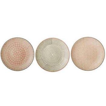 Bloomingville Juego de 3 platos Cecile