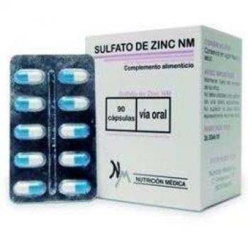 NUTRICION MEDICA SULFATO DE ZINC 90 CAP