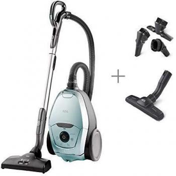 Aspiradora AEG VX82-1-4MB con Bolsa, 600 W, Tecnología SmartMode, Color Azul Claro
