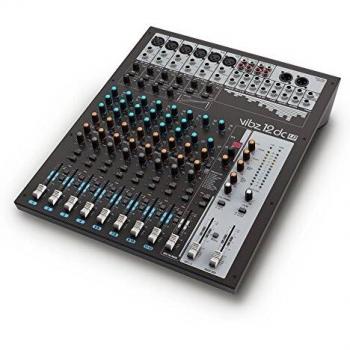 LD Systems VIBZ 12DC 12-Channel PA Mixer with Effects and Compressor