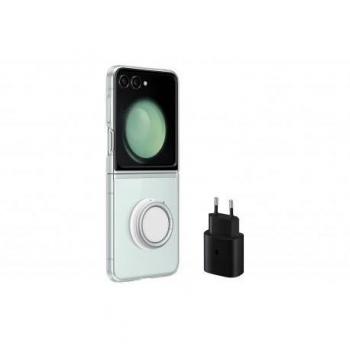 Samsung Galaxy Z Flip Clear Cover with Ring EF-XF700CBEGWW