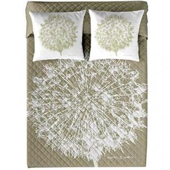 Devota & Lomba Dente Colcha Bouti, Beige/Blanco, Cama 180