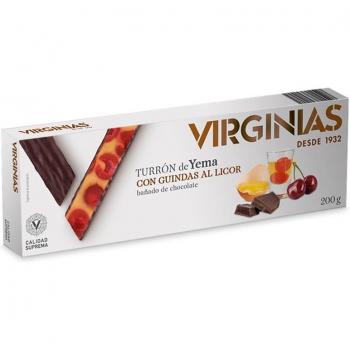 Turrón Yema Guindas al Licor Sin Azúcar 200g