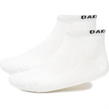 Calcetines cortos Oakley Solid blancos (3 pares) - M