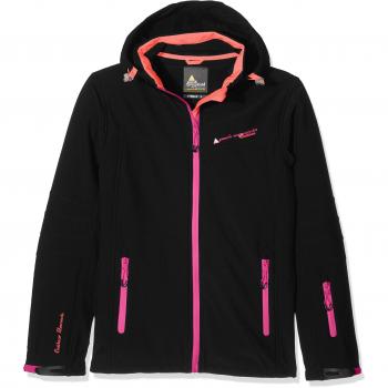 Peak Mountain Amala/Ks/A - Chaqueta para mujer, color Negro/Fuchsia, talla S