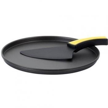 Zenker 3773 - Juego de base para el horno para pizza, 3 piezas, colores surtidos