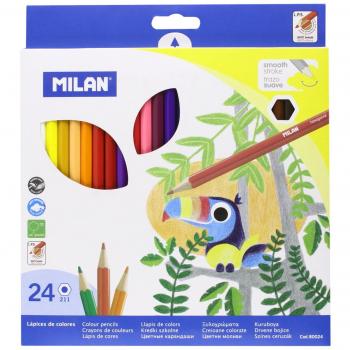 Milan 80024 - Pack de 24 lápices