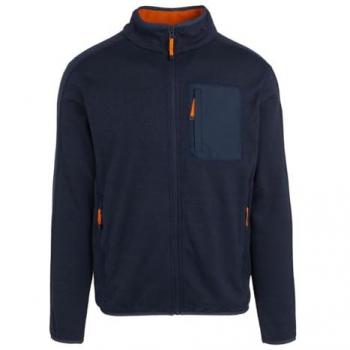 Regatta Men's Kitom Full Zip Fleece Jacket - Navy Marl, Size 3XL