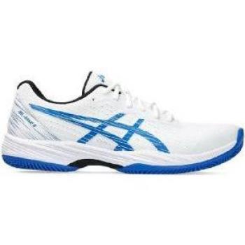 Asics Gel-Game 9 Clay/OC Zapatilla Tierra Batida Hombres - Blanco, Azul