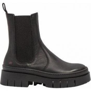 Botines de piel Art 1954 Nappa negro para mujer