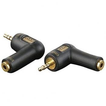 3 P mini-jack m/3 P mini-jack hembra 90Ø
