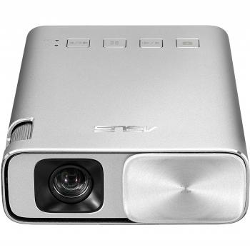 ASUS ZenBeam E1 150 Lumens Portable Pocket LED Projector with Built-in 6000 mAh Battery - Silver