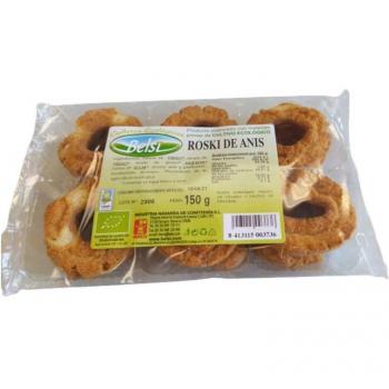 Belsi Roscos de Anís Ecológicos de Trigo Integral 150g