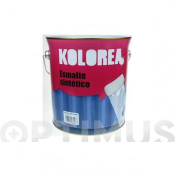 Esmalte satinado 4 litros color blanco con acabado satinado, ideal para interiores y exteriores, alta durabilidad y resistencia a la intemperie