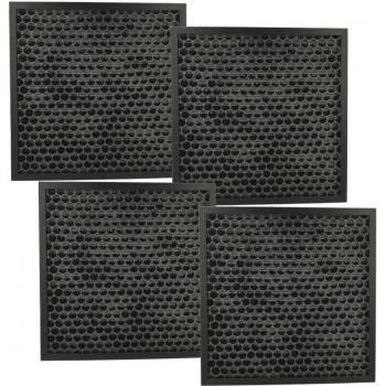 Filtro de Aire Combi HEPA + Carbón Activo Vhbw - Reemplazo 4x para DeLonghi 5513710011