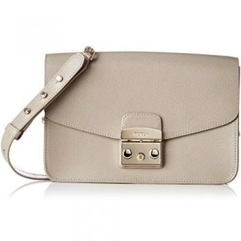 Furla - Metropolis Small, Shoppers y bolsos de hombro Mujer, Braun