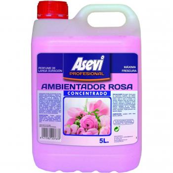 Asevi Profesional Ambientador Rosa Concentrado 5 Litros