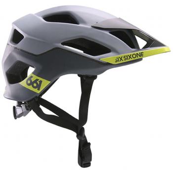 Sixsixone Evo AM Patrol Casco, White/Red, XS de S