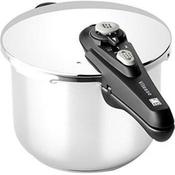 BRA Vitesse - Olla a presión rápida, 3 l, acero inoxidable 18/10