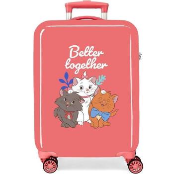 Disney Maleta de Cabina Infantil Aristocats Better Together Rígida Coral 38x55x20cm 34L