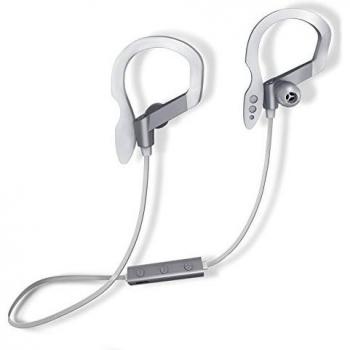 Auriculares Inalámbricos Bluetooth - Quntis® 4.1 Sports Headphone in Ear [Ergonómico] Cancelación de Ruido, con Micrófono Estéreo Resistente al Sudor para Gimnasia, Running, Jogger, Hiking, para iPhone 7 Plus 7 6s 6s Plus 6 6 Plus 5 5c 5s, Samsung G