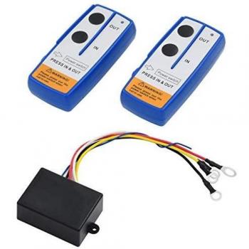 vidaXL Control remoto inalámbrico para cabrestante 2 uds. con receptor