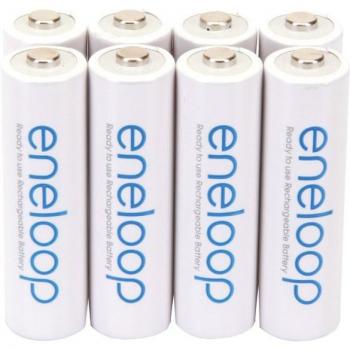 Panasonic Eneloop Rechargeable Batteries (AA; 8 pk)