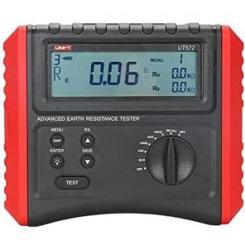 UNI-T UT572 Advance Earth Resistance Tester Reistance Tester Soil Resistivity Test Data Storage Data
