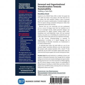 Transformación Personal y Organizacional hacia la Sostenibilidad: Caminando un Doble Sendero (Edición en Rústica)