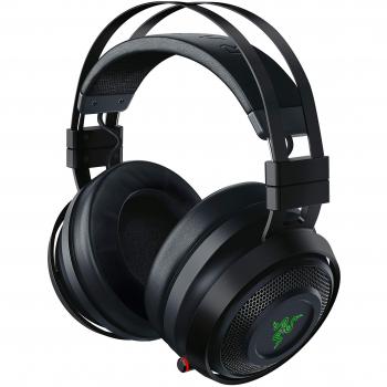 Razer Nari Ultimate Auriculares Inalámbricos Tecnología HyperSense, THX Spatial Audio, Almohadillas con Gel de enfriamiento, Auriculares Gaming compatibles con PC, PS4, Switch y Dispositivos móviles