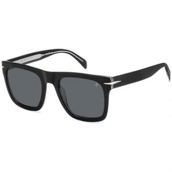 David Beckham Eyewear Black Sunglasses for Men with Original Case, Size: 54 MM