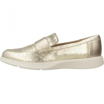 Mocasines de Mujer Geox D Arjola E Oro