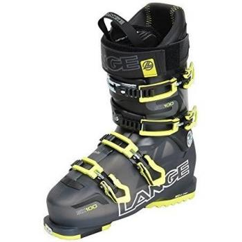 Lange SX100 - Botas de esquí para hombre, color negro y amarillo, negro