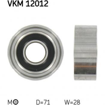 Polea tensora de correa dentada SKF VKM 12012 para FIAT, SEAT y LANCIA