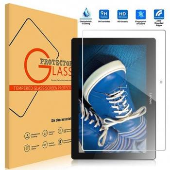 Lenovo Tab 2 A10-30f Cristal Templado,Vikoo 9H 0.3mm Ultra Delgado Shatterproof Pantalla de Vidrio Templado HD Flim Tempered Glass Screen Protector para Tablet Tab 2 A10-30f