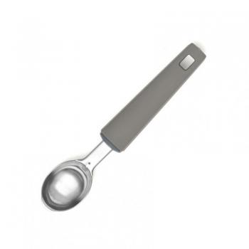 Cuchara para helado de acero inoxidable con mango ergonómico de la marca Habitex.