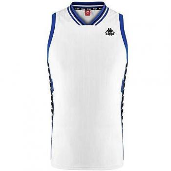 Kappa Hugues Authentic Camiseta, Hombre, Blanco, L