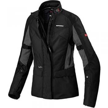 SPIDI Chaqueta Moto Impermeable Para Mujer Traveler 2 H2out Curvy Negro