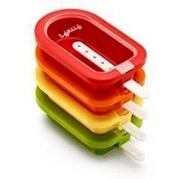 Lékué 3400221S01U150 - Polos apilable, 4 unidades, multicolor