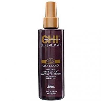 CHI Deep Brilliance Shine Serum, Lightweight Leave-In Treatment, 177 ml