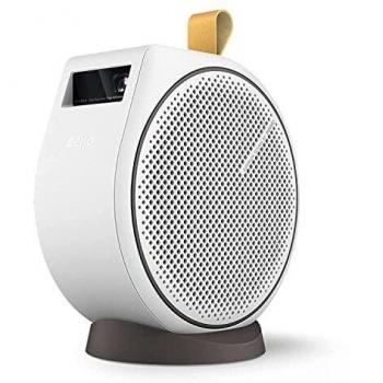 BenQ GV30 Proyector portátil - Extra Bass Altavoz Bluetooth, Android TV, Auto Focus, Ángulo Proyección 135º, WiFi, Chromecast & AirPlay, HDMI, USB-C