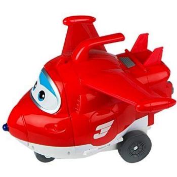Super Wings- Jett maletín transformable en Aeropuerto, Color surtido