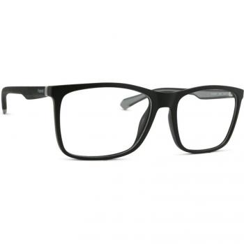 Polaroid PLD D477 Rectangular Full-Rim Prescription Glasses Unisex Plastic Frame 56mm/17mm/145mm Black