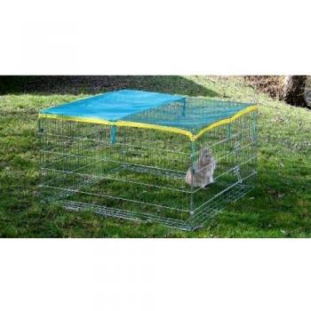 Recinto Exterior Para Animales Pequeños Kerbl - Barrera Escape Cromado