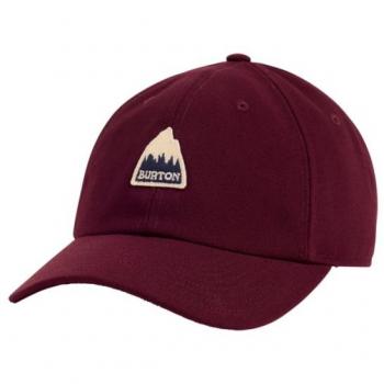 Gorra Burton Rad Dad Rojo Granate para Hombre