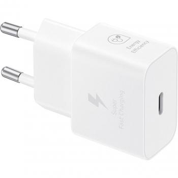 Samsung EP-T2510XWEGEU Cargador Rápido de Pared 25W con Cable USB Tipo-C Blanco