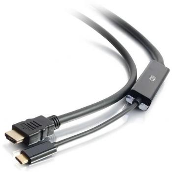 C2G 15ft USB-C to HDMI Audio/Video Adapter Cable - 4K 60Hz