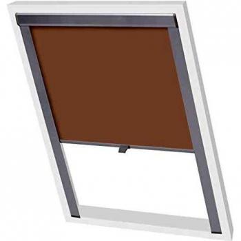 vidaXL Persiana Opaca Enrollable Beige CK04 Cortinas Estores Ventanas Hogar